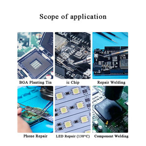 معجون لحام منخفض ومتوسط الحرارة لهاتف BGA SMD وpc ، إلخ ، محاقن تدفق إصلاح معجون الرصاص - Product Image 3
