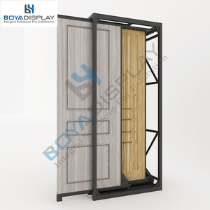 <span class=keywords><strong>Boya</strong></span> su misura porta in legno porta scorrevole tirare porta di sicurezza finestra campione metallo espositore per Showroom - Product Image 1