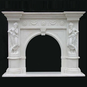 Diseño Popular artificial blanco <span class=keywords><strong>chimenea</strong></span> de mármol precio - Product Image 1