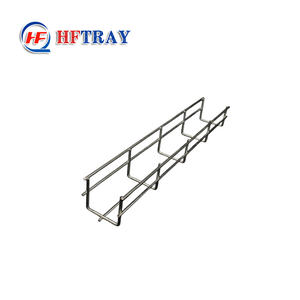 Plateau à câbles en treillis métallique en acier inoxydable SS304 avec revêtement en poudre, résistant à la corrosion, pour usage électrique - Product Image 5