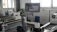 Tour à métaux universel horizontal robuste FineTech CA6166B*4000 à banc déporté, haute précision, économe en énergie, manuel
