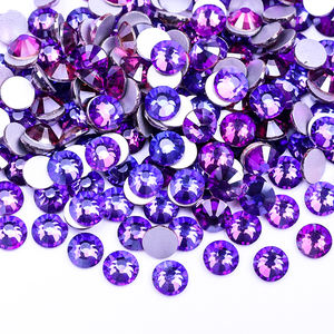 Juli – autocollants de pierres de cristal Ss6 Ss8 Ss10 Ss12 Ss16 Ss20 Ss30, Non Hot Fix Strass verre Flatback Strass, vente en gros - Product Image 3