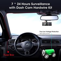 Caméra de tableau de bord double objectif Full HD 1080P avec capteur G et grand angle pour voiture – Vente en gros