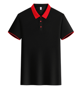 राम उद्योग की लक्जरी पुरुषों की छोटी आस्तीन के लिए पुरुषों की छोटी आस्तीन 100% ठोस पैटर्न में पॉलिएस्टर - Product Image 5