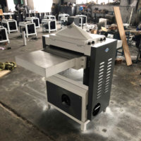 Machine à raboter automatique double face Vortek MB206E, certifiée CE, pour le travail du bois, largeur maximale 600 mm, vitesse 7-9 m/min, moteur.