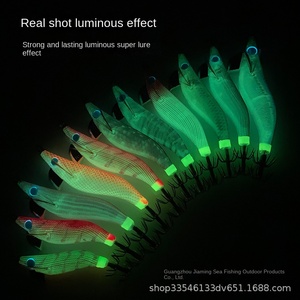 <span class=keywords><strong>YAMASHITA</strong></span> Japón madera Camarón calamar gancho luminoso soplado barril artefacto-1,5 1,8 2,2 2,5 No. con material de plástico y PVC - Product Image 5