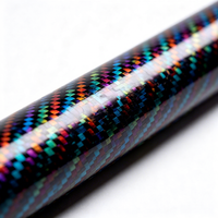 Tube en fibre de carbone OEM, finition brillante, mate ou métallisée, coloré, 3K, tissage uni ou sergé, pour l'aérospatiale, les drones, les vélos, les applications médicales, les caméras RC