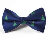 Großhandel hochwertige Weihnachten Weihnachten Polyester Fliege für Männer