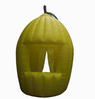 Présentoir gonflable de citron, 10 pièces, pour boissons, Stand de tente