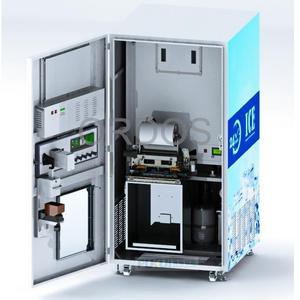 Distributeur automatique de glace commercial de 1 tonne pas cher efficace avec jeton de <span class=keywords><strong>carte</strong></span> de crédit QR Code systèmes de paiement fonction SDK - Product Image 3