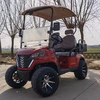Voiture de tourisme électrique 3-4 places, dernier design d'usine chinoise, 48V 72V 96V, navette de station balnéaire, buggy de golf