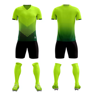 Maillots de foot personnalisés, nouveaux uniformes d'entraînement à manches courtes, jersey de football imprimé, respirant, séchage rapide, équipement de foot pour hommes, vêtements de foot haut de gamme - Product Image 4