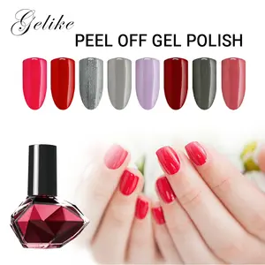 Mỹ Phẩm Nhãn Hiệu Riêng Nail Hardener Gel Không Khí Khô Pastel Màu Hồng Màu Nude Trẻ Em Nox Độc Hại Không Có Chip Peel Off Nail Polish Với Logo