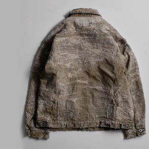 Chaqueta Vaquera de Moda 2025, Chaqueta Vaquera Clásica de Alta Calidad con Lavado Desgastado para Hombre y Mujer, Fabricante de Chaquetas - Product Image 2