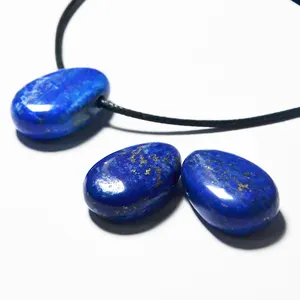 Aita New Arrival 2023 stone Pear drop Lapis Lazuli pendant wholesale stone lapis beads