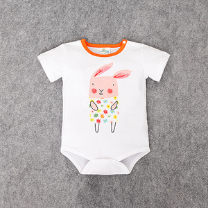 Producto Más Vendido, Ropa de Bebé de Boutique, Mono de Verano de Manga Corta con Gorro para Niños Pequeños - Product Image 2