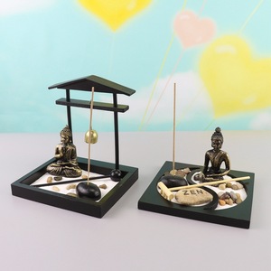 Kit Giardino Zen Giapponese in Resina all'Ingrosso, Mini Giardino Zen per Decorazione da Tavolo per Ufficio e Casa, Rilassamento e Meditazione - Product Image 5