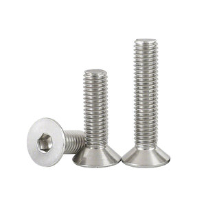 Thép không gỉ hình lục giác ổ cắm đầu phẳng chìm csk vít din7991 phẳng đầu ổ cắm vít - Product Image 1