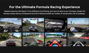 Máquina de Juego de Carreras de Autos de Fórmula 1, Simulador de Carreras de Realidad <span class=keywords><strong>Virtual</strong></span> 9D con 3 Grados de Libertad, Simulador de Conducción Arcade, Equipo de Realidad <span class=keywords><strong>Virtual</strong></span> - Product Image 3