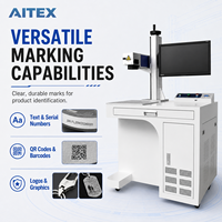 Machine de marquage laser à fibre 100W 1064nm, marqueur laser industriel pour métaux, pour l'identification des pièces AG-DM-FL-100W
