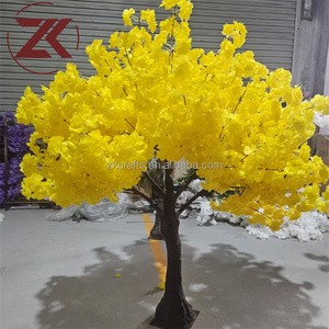 ZKAI Arbre de <span class=keywords><strong>cerisier</strong></span> artificiel de haute qualité pour l'aménagement paysager, plantes artificielles d'extérieur, <span class=keywords><strong>cerisier</strong></span> violet pour la décoration de mariage - Product Image 6