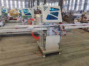Máquina de Corte de Ventanas y Puertas de Aluminio Eworld, Sierra de Cabezal Único, Alta Precisión, 2.2KW, 380V, Diseño de Seguridad, 1 Año de Garantía - Product Image 5