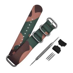 Bracelet de montre en nylon tissé de qualité supérieure 22 mm pour montres <span class=keywords><strong>Casio</strong></span> 16 mm - Product Image 5