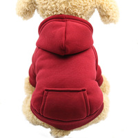Vente en Gros : Vêtements Personnalisés pour Chiens – Hoodie Doux, Chaud en Polaire Multicolore