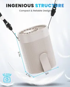 Aaoyun nuovo Mini ventilatore Usb da lavoro per esterni a vita da appendere con ventaglio portatile per celebrità in Internet