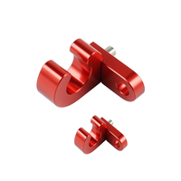 Guides de câbles de vélo en aluminium personnalisés, clips en C, pinces de frein en aluminium anodisé coloré, fabricant