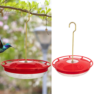 Comedero para Pájaros Suspendido de Plástico con Fuente de Agua para Uso en Exteriores, Fácil de Limpiar y Rellenar - Product Image 2