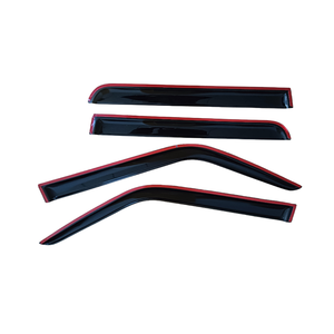 Pour <span class=keywords><strong>JEEP</strong></span> PATRIOT 2007-2016 Pare-soleil de fenêtre latérale Pare-pluie Déflecteur d'évent latéral Weathershield Outside-Mount - Product Image 2