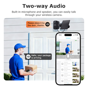 Sistema de Seguridad Inteligente para el Hogar SECTEC, <span class=keywords><strong>Mini</strong></span> Cámara de Vigilancia CCTV <span class=keywords><strong>con</strong></span> <span class=keywords><strong>Tarjeta</strong></span> <span class=keywords><strong>SIM</strong></span> 4G, Impermeable, <span class=keywords><strong>con</strong></span> Energía Solar, Visión Nocturna Inalámbrica, WIFI - Product Image 5