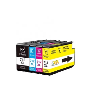 Cartouche d'encre compatible Goosam 712 712XL avec puce à usage unique, pleine capacité, pour imprimantes HP Designjet T650/T630/T250/T230/T210 - Product Image 1