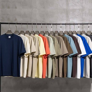 Camiseta Extra Grande de Algodón 100% de 320 g/m², Estilo Urbano para Hombre, Corte Cuadrado y Holgado - Product Image 4