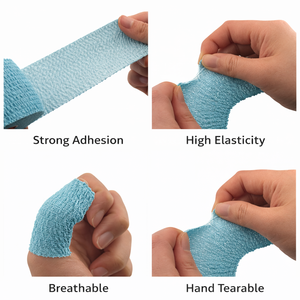 Bande <span class=keywords><strong>de</strong></span> maintien sportive en coton ACQ avec colle à l'<span class=keywords><strong>oxyde</strong></span> <span class=keywords><strong>de</strong></span> <span class=keywords><strong>zinc</strong></span>, extensible, unisexe, pour le soutien du pouce lors <span class=keywords><strong>de</strong></span> la musculation et des entraînements en salle <span class=keywords><strong>de</strong></span> sport - Product Image 2