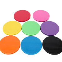Discos Deslizantes para Ejercicios de Fitness, Discos de Yoga con Puntos, Dispositivo de Masaje ABS para Adelgazar Piernas