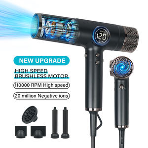 KooFex KF-8221B Nouveauté 220v-240V 20 millions d'ions <span class=keywords><strong>Brosse</strong></span> protectrice pour <span class=keywords><strong>cheveux</strong></span> Moteur sans balais Sèche-<span class=keywords><strong>cheveux</strong></span> professionnel - Product Image 2