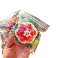 Mainan Squishy Natal  Natal  Slow Rising Penghilang Stres untuk Mainan Promosi