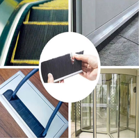 Cepillo de Nylon PA66 Retardante de Llama UL94-V0 Personalizado para Seguridad en Elevadores y Escaleras, Sellado de Puertas Contra Incendios, Cepillo Industrial