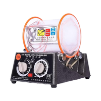 Polisseuse rotative pour bijoux en acier inoxydable, capacité 3 kg, moteur 45 W, mini-polisseuse à bijoux, facile à utiliser, garantie 1 an