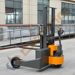 大型タイヤの荒い道路用全地形対応電動スタッカー - Product Image 4