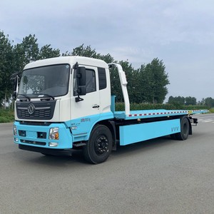 Camión Grúa de Plataforma Deslizante Dongfeng 4x2 de 8 Toneladas, Camión de Remolque de Plataforma Plana de 10 Toneladas con Cabrestante de 5 Toneladas - Product Image 6