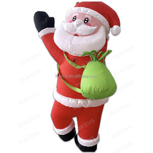 Надувной Рождественский Снеговик со светодиодной подсветкой - Product Image 5