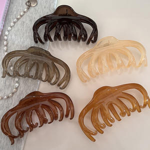 Barrettes à cheveux en plastique simples pour filles, style coréen, barrettes à cheveux en forme de requin, taille moyenne - Product Image 2