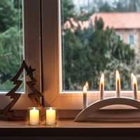 Porte-bougies en verre transparent pour bougies chauffe-plat, pour la décoration de table de Thanksgiving, les propositions de mariage et la décoration intérieure