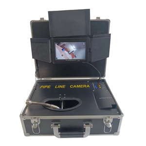 Caméra d'inspection de tuyau d'égout 7 "écran et enregistrement vidéo objectif 1 pouce + 1080P + zoom 36X + câble en fibre de verre de 65 pieds - Product Image 1