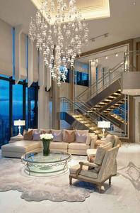 ECOJAS Luxo Design Estilo Sala Villa Decoração Iluminação Solução Cristal Lustre - Product Image 5