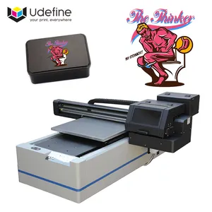 Udefine Best Price Digital Printing Machine Flatbed UV Led Digital Software Bottle Printer Spare Parts