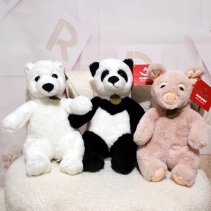 Cute and Adorable Animal Polar Bear Black and White cat Doll <b>Turtle</b> Elephant Plush <b>Toy</b> Gift for Children Holiday Gift - Product Image 5